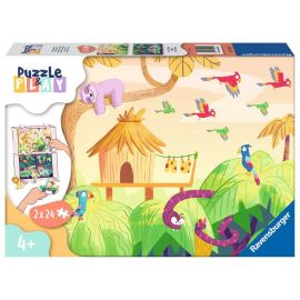 Puzzle & Play - 2x24 p - Jungle exploration