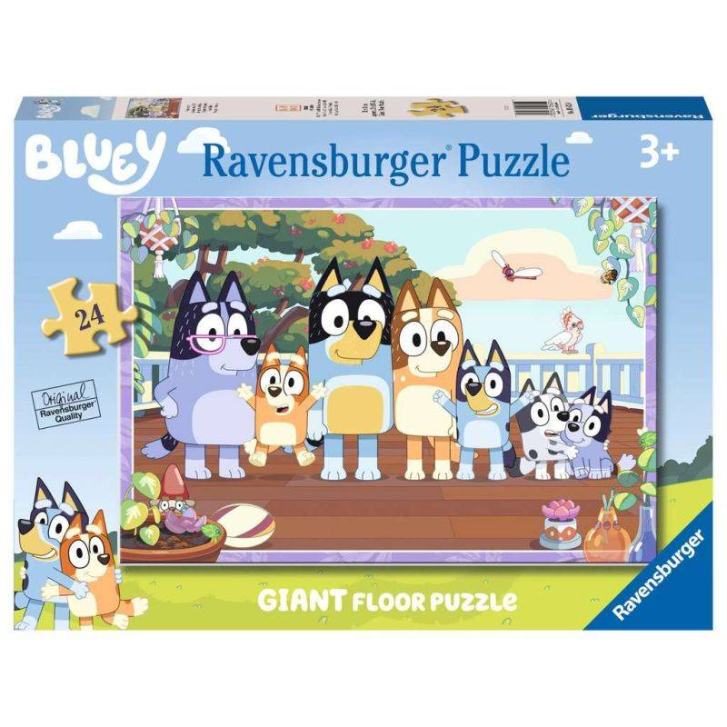 Giant Puzzle 24 p - Family time / Bluey