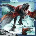 3x49 p puzzles - T-rex and other dinosaurs / Jurassic World 3