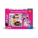 Puzzles 3x49 p - Inspire the world! / Barbie