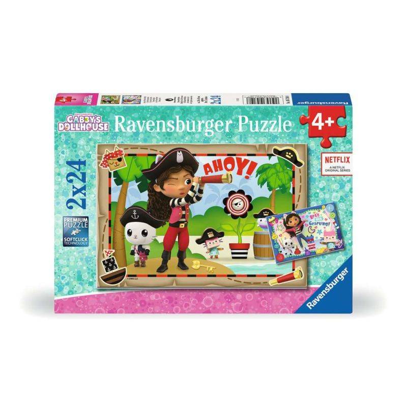 Puzzles 2x24 p - Pirate Party / Gabby's Dollhouse