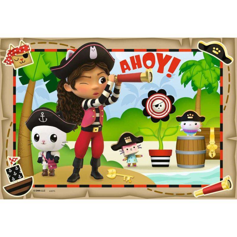 Puzzles 2x24 p - Pirate Party / Gabby's Dollhouse