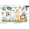 Nathan frame puzzle 15 p - Soft animals