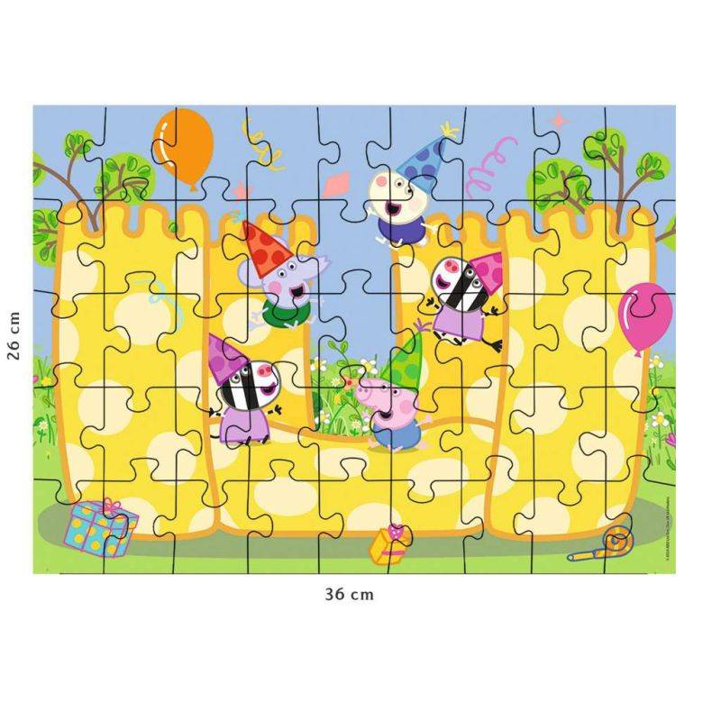 Nathan puzzle 45 p - Peppa Pig's party