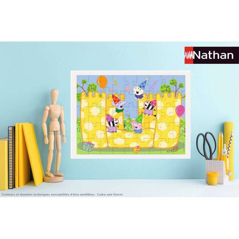 Nathan puzzle 45 p - Peppa Pig's party