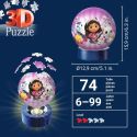 3D Ball Puzzle 72 p illuminated - Gabby's Dollhouse