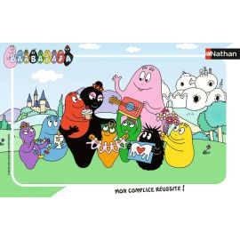 Nathan frame puzzle 15 p - Mother's Day / Barbapapa