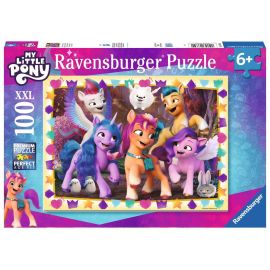 100 p XXL puzzle - Adventures between ponies! / Mon petit Poney