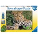 Puzzle 100 p XXL - Vio the leopard