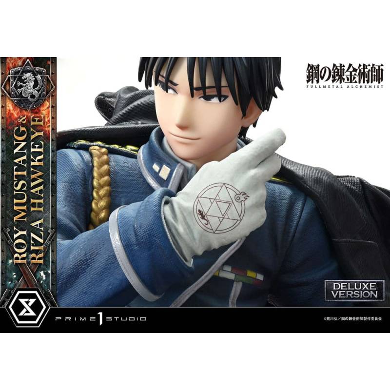 Fullmetal Alchemist Statue Concept Masterline 1/6 Roy Mustang & Riza Hawkeye Deluxe Version 50 cm