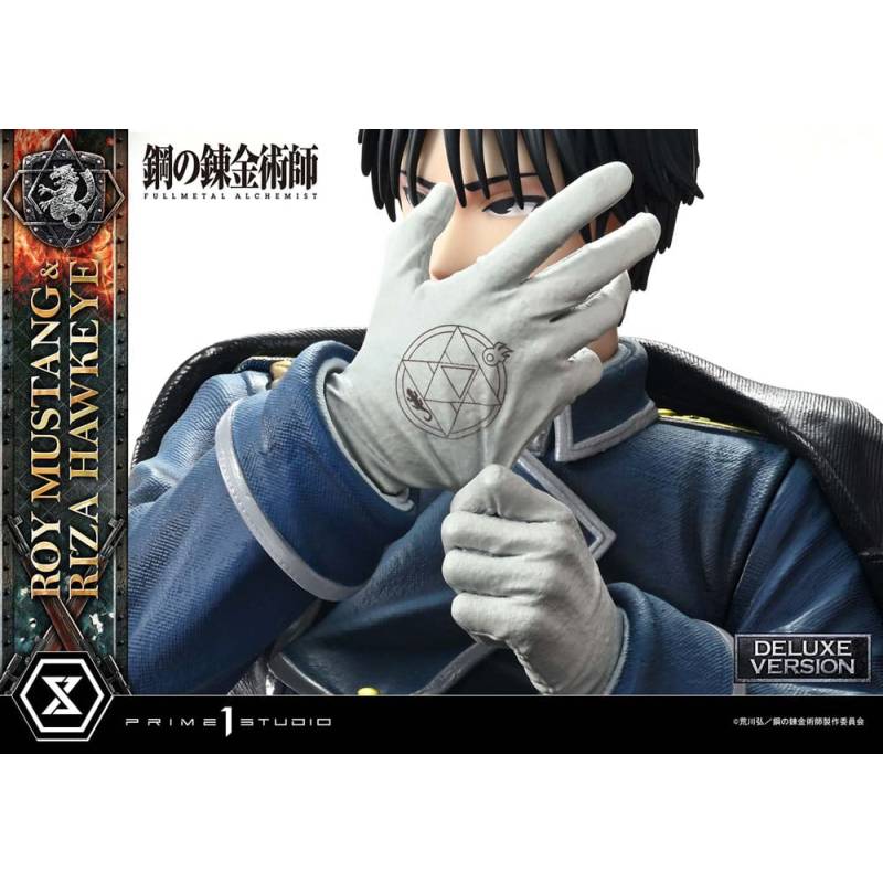 Fullmetal Alchemist Statue Concept Masterline 1/6 Roy Mustang & Riza Hawkeye Deluxe Version 50 cm