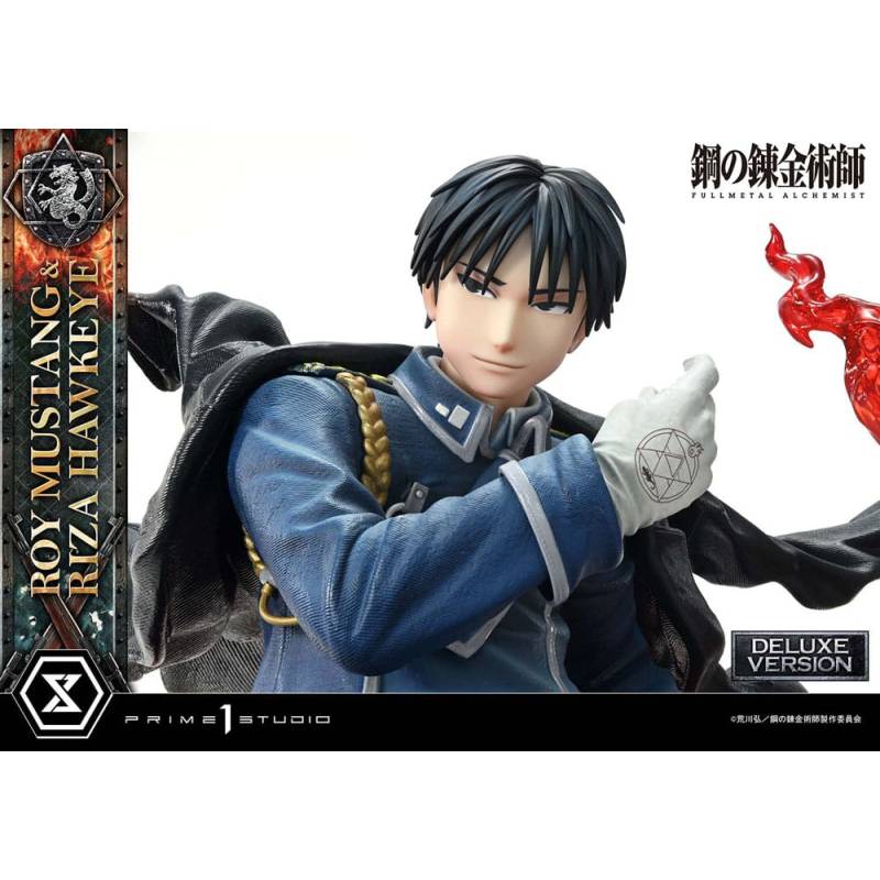 Fullmetal Alchemist Statue Concept Masterline 1/6 Roy Mustang & Riza Hawkeye Deluxe Version 50 cm