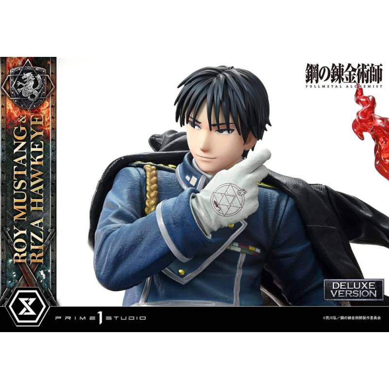 Fullmetal Alchemist Statue Concept Masterline 1/6 Roy Mustang & Riza Hawkeye Deluxe Version 50 cm