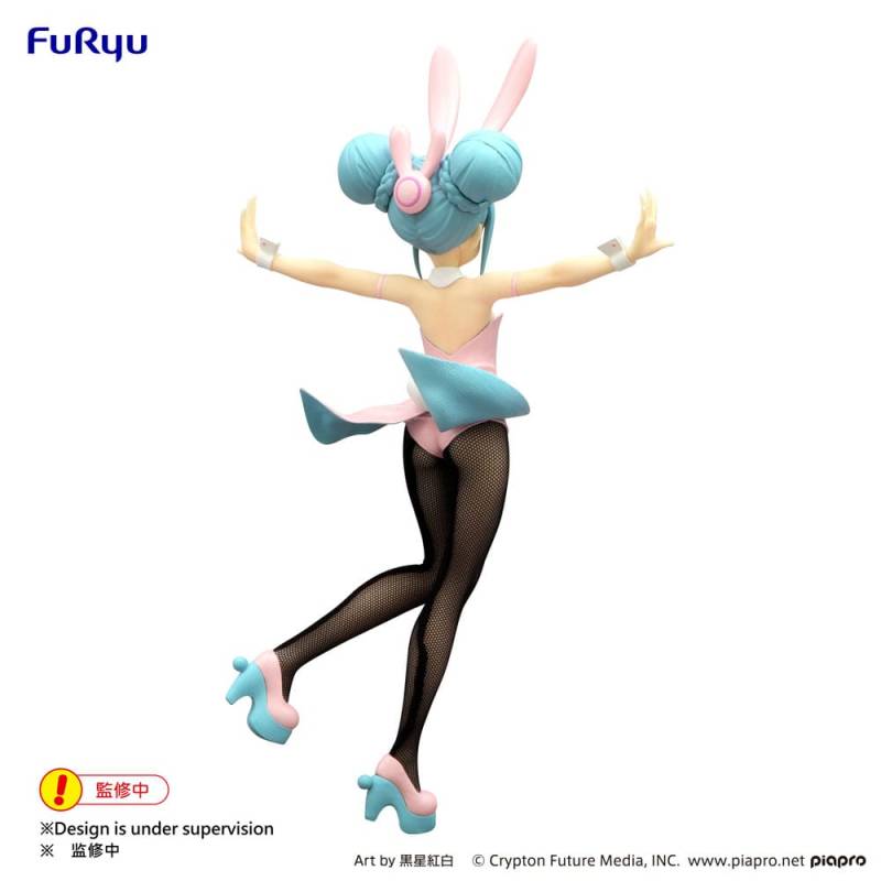 HATSUNE MIKU - Wink Pearl "Pink Color" - BiCute Statuette 30cm