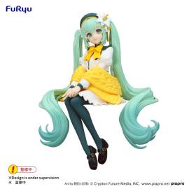 HATSUNE MIKU - Flower Fairy Lily White - Noodle Stopper Statuette 14cm