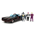 Batman 1/24 Pack of 5 Classic TV Series metal with Batman, Robin, Joker, Penguin & Batmobile