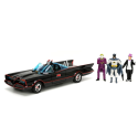 Batman 1/24 Pack of 5 Classic TV Series metal with Batman, Robin, Joker, Penguin & Batmobile