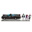 Batman 1/24 Pack of 5 Classic TV Series metal with Batman, Robin, Joker, Penguin & Batmobile