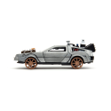 Back to the Future III DeLorean Time Machine Railroad Wheels 1/32 metal Hollywood Rides