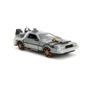 Back to the Future III DeLorean Time Machine Railroad Wheels 1/24 metal Hollywood Rides