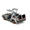 Back to the Future III DeLorean Time Machine Railroad Wheels 1/24 metal Hollywood Rides