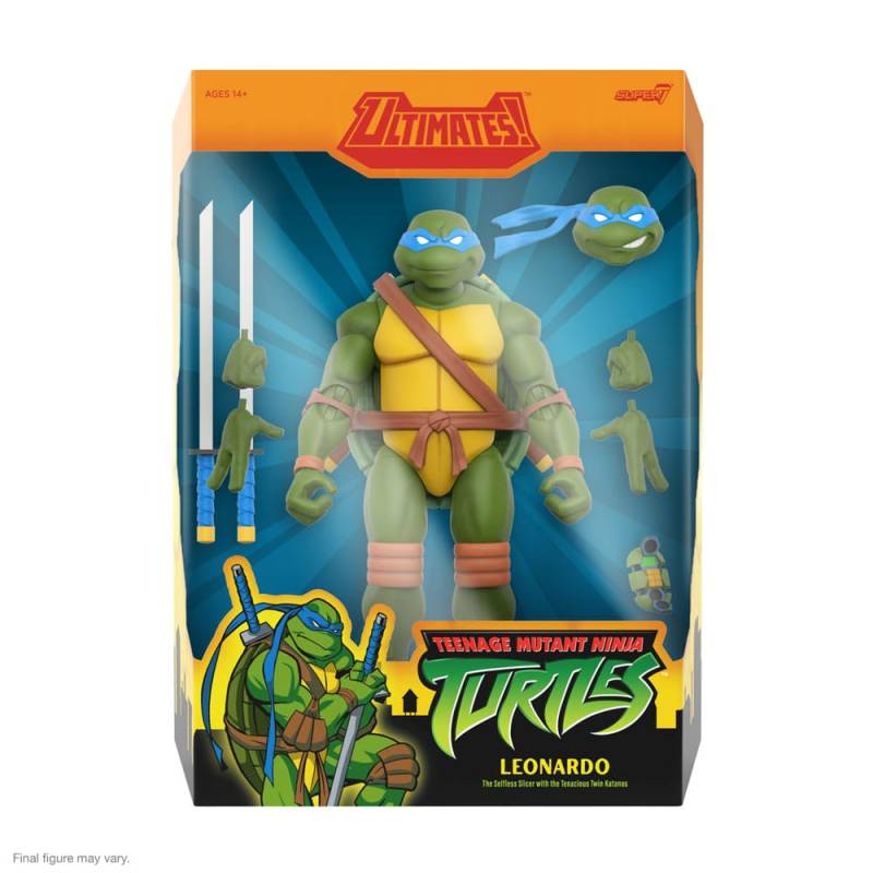 Teenage Mutant Ninja Turtles action figure Ultimates Wave 12 Leonardo 18 cm