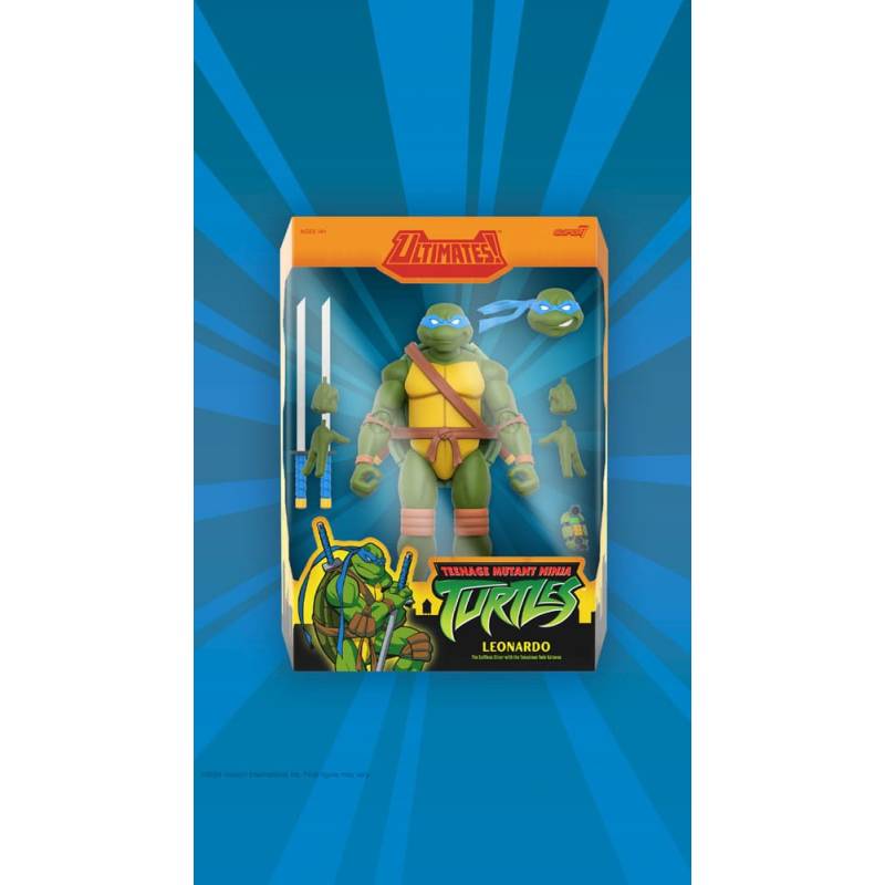 Teenage Mutant Ninja Turtles action figure Ultimates Wave 12 Leonardo 18 cm