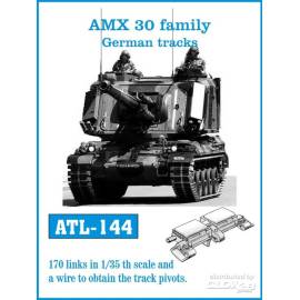 AMX 30 family German tracks