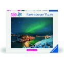 Puzzle 500 p - Aurora boreale, Tromsø, Norvegia (Puzzle in evidenza, scandinavo)