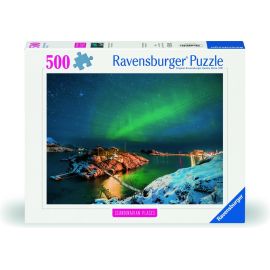 Puzzle 500 p - Aurora boreale, Tromsø, Norvegia (Puzzle in evidenza, scandinavo)