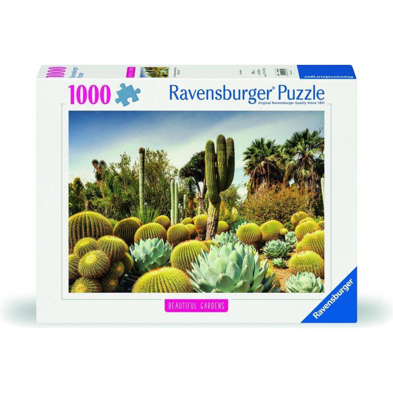 Puzzle da 1000 p - Il giardino del deserto di Huntington, California, USA (Puzzle in evidenza)