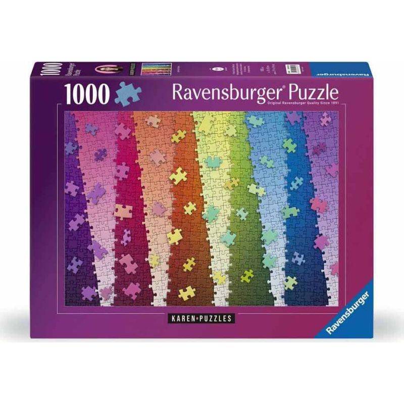 Puzzle 1000 p - Colori su colori (Karen Puzzles)