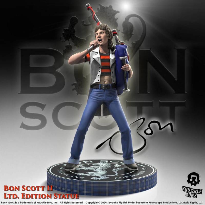 AC/DC Rock Iconz Bon Scott II statuette 24 cm