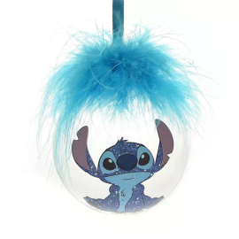 STITCH - Fluffy Christmas bauble