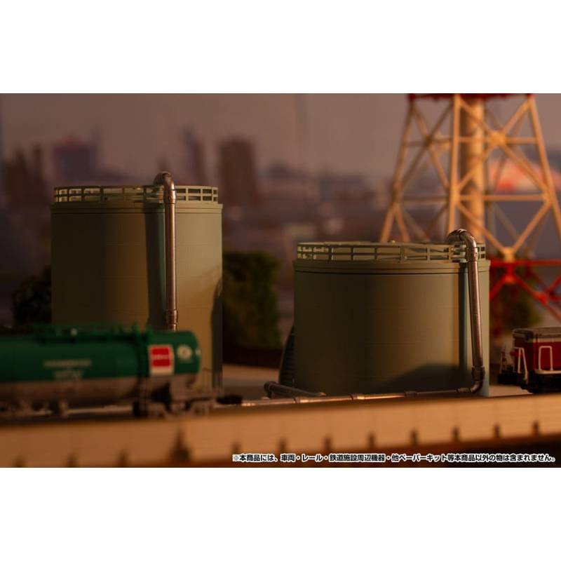 Original Character Structure Plastic Model Kit 1/150 (Storage Tanks) 8 cm