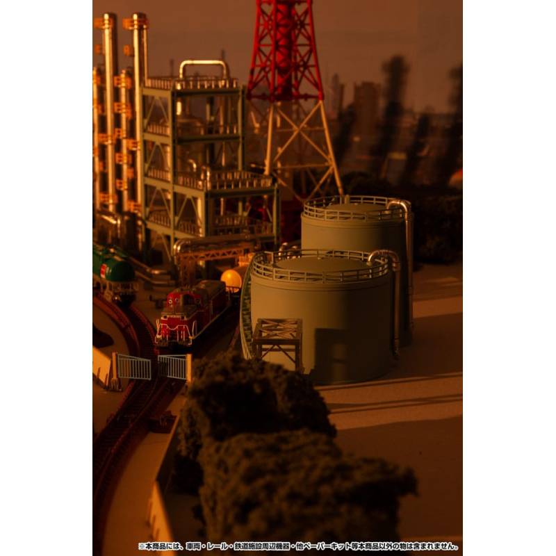 Original Character Structure Plastic Model Kit 1/150 (Storage Tanks) 8 cm