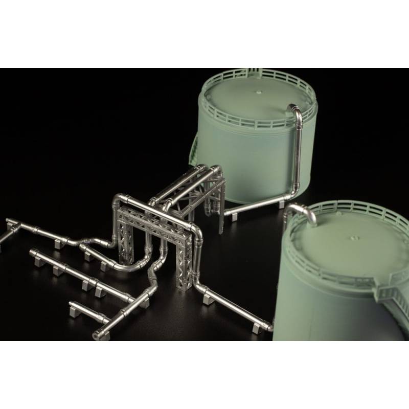 Original Character Structure Plastic Model Kit 1/150 (Storage Tanks) 8 cm