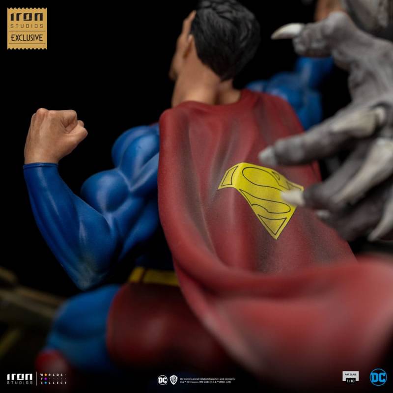 DC Comics statuette 1/10 BDS Art Scale Superman vs Doomsday heo EU Exclusive 30 cm