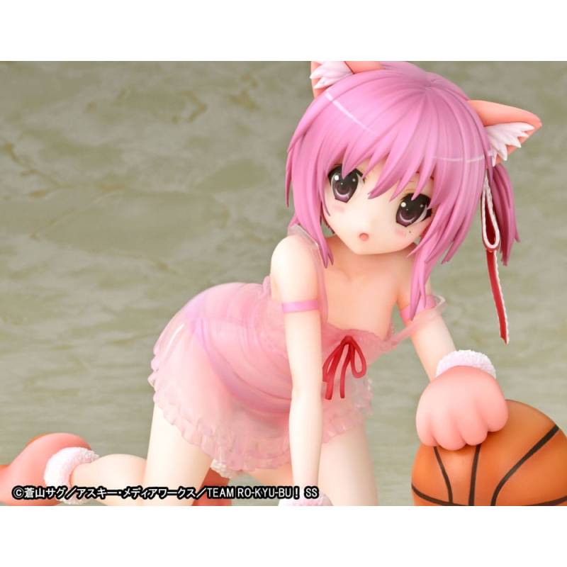 Ro-Kyu-Bu: Fast Break! PVC statuette 1/7 Tomoka Minato Kemomimi Lingerie Ver. 18cm