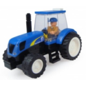 NEW HOLLAND Con personaggio da costruire in mattoncini (48 Pezzi)