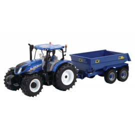 NEW HOLLAND T6.175 con rimorchio NC