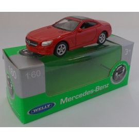 Automodello MERCEDES BENZ SL500 rosso