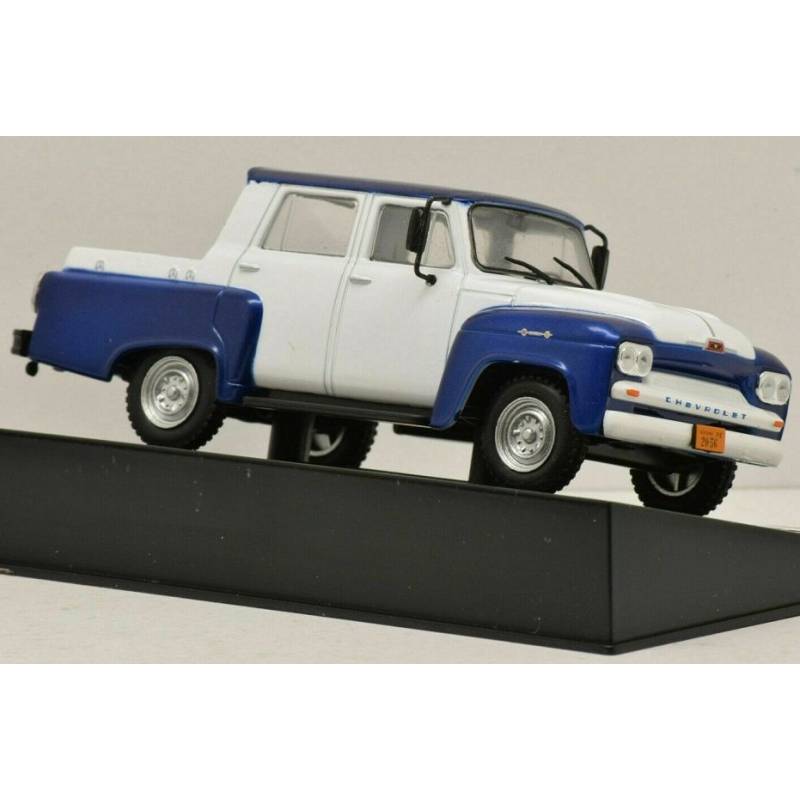 CHEVROLET Alvorada pick-up doppia cabina 1962 blu e bianco