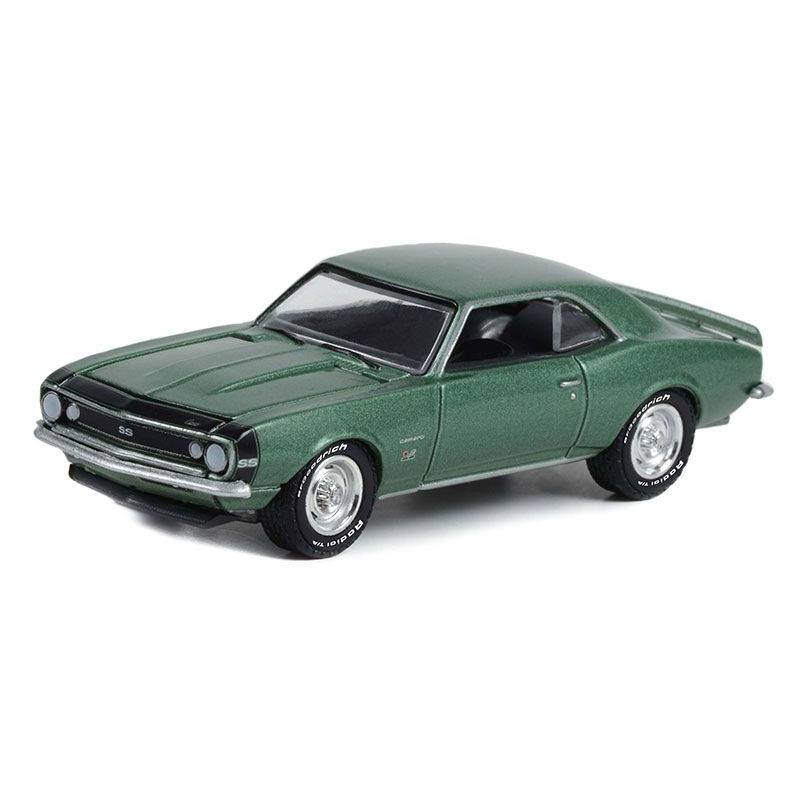 CHEVROLET Camaro SS 369 1967 verde della serie GL MUSCLE in blister