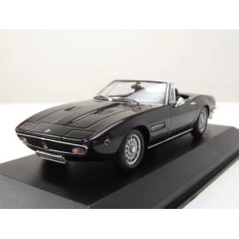 MASERATI Ghibli Spyder decappottabile 1969 Nera