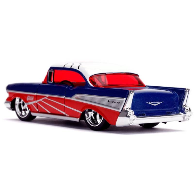 CHEVROLET BEL-AIR Hard-Top Blu e rosso 1957 MARVEL Avengers