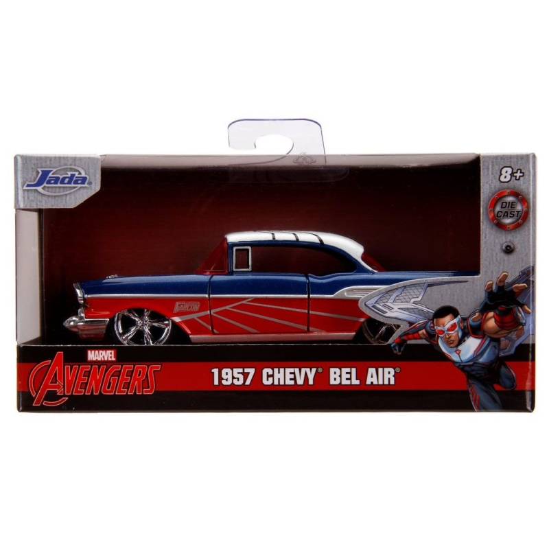 CHEVROLET BEL-AIR Hard-Top Blu e rosso 1957 MARVEL Avengers