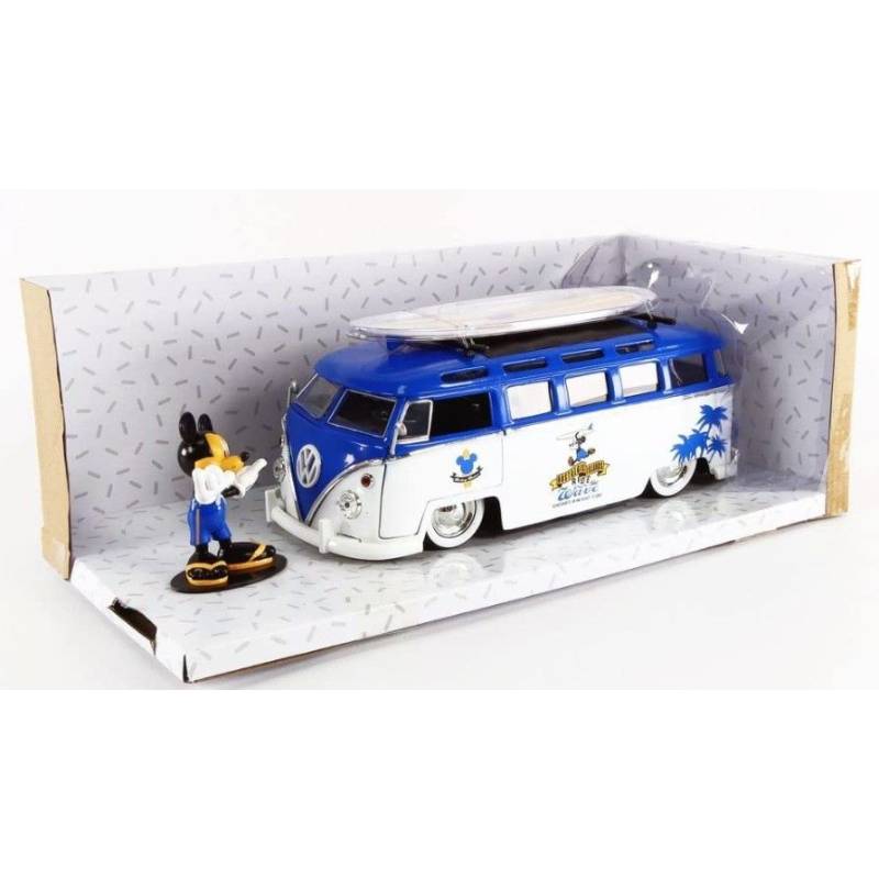 VOLKSWAGEN Combi 1963 con statuetta di TOPOLINO