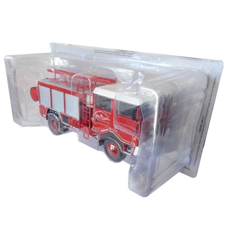 Camion dei pompieri in miniatura BERLIET GBD 4x4 1979 Vigile del fuoco della Savoia