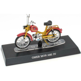 Miniatura Ciclomotore OMER Mon AMI 3v giallo e rosso